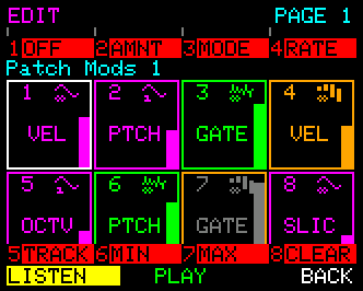 Modulation Mode - Advanced Mode