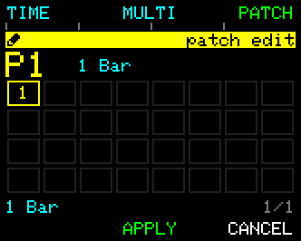 Patch Chain Edit