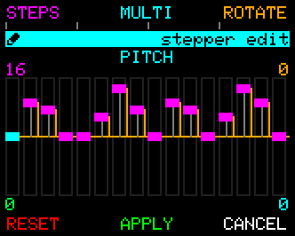 Stepper Edit