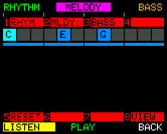 Tracks on Advanced Mode