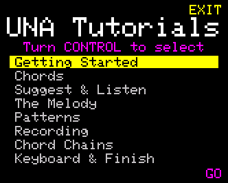 Tutorial Contents